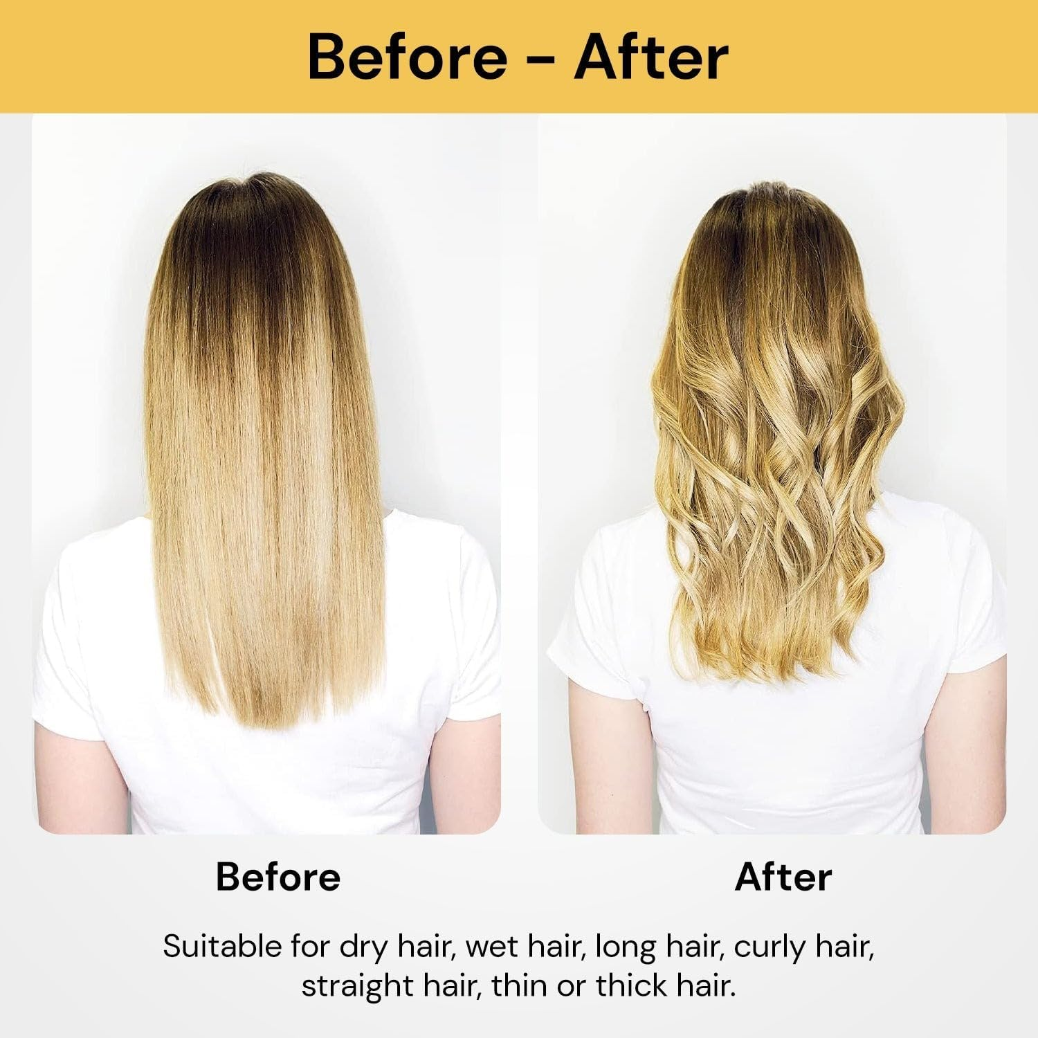 EZONEDEAL Heatless Curling Set, Overnight Hair Rollers for No-Heat Soft Curls, Rod with Hair Claw Clip, Natural Soft Wave DIY Styling Tool, Headband - Black image number 4