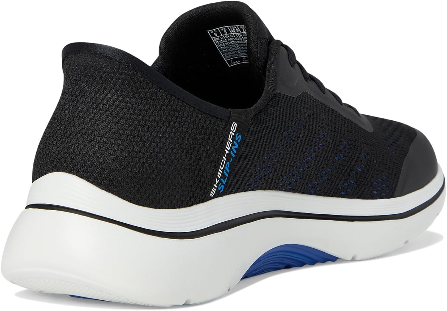 Skechers Men'S Go Walk Arch Fit 2.0 Simplicity 2.5 Trainers, Black, 42.5 EU image number 6