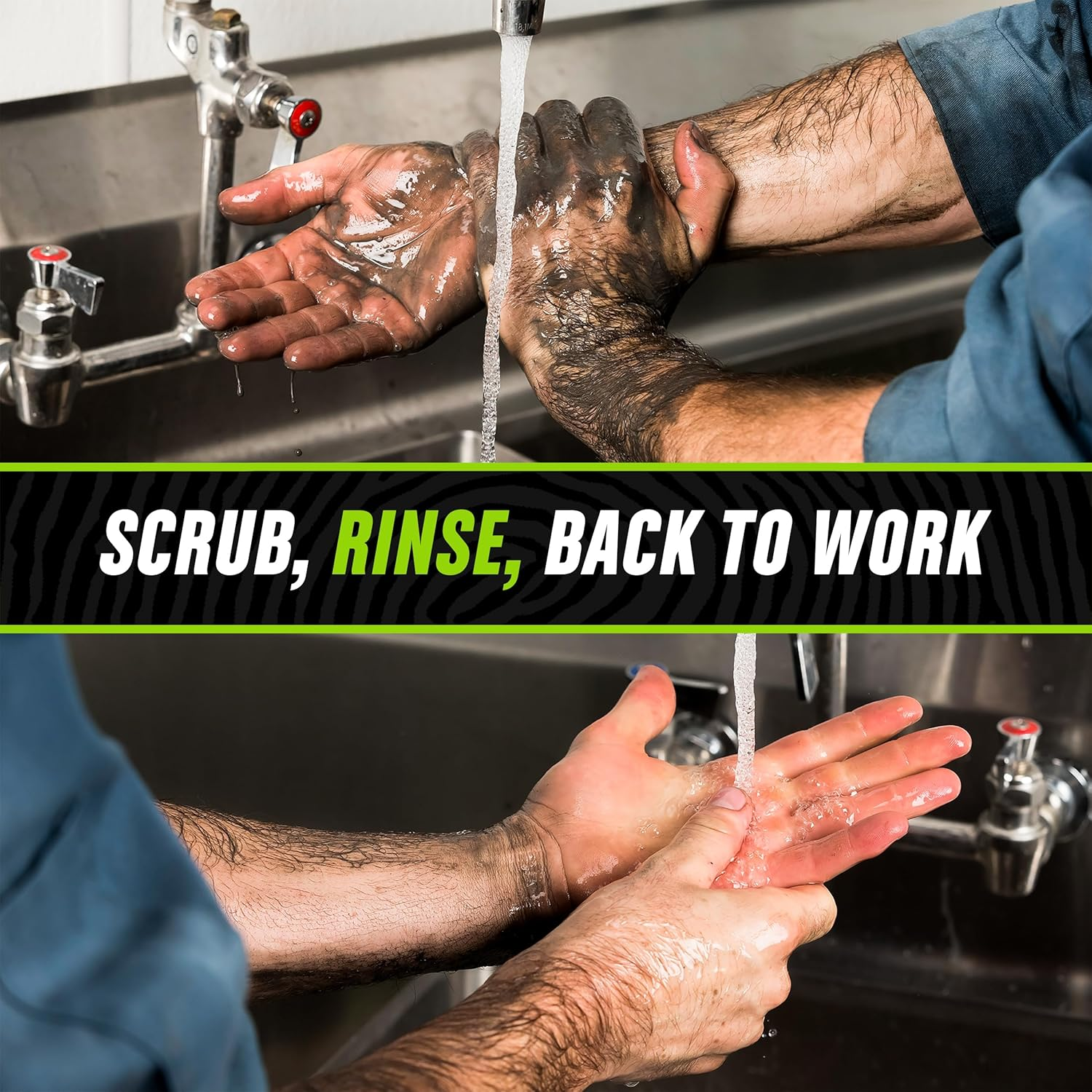 Grip Clean All Natural Heavy Duty Hand Cleaner - (2) 1 Gallon Refill Jugs image number 3