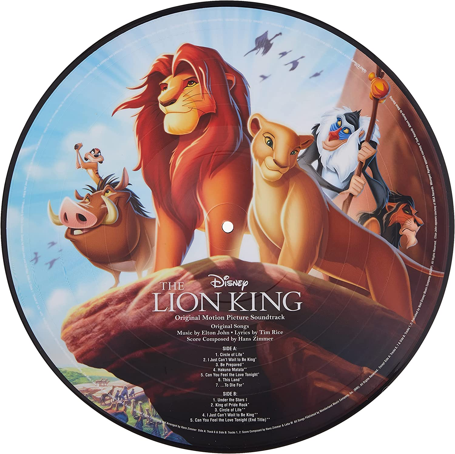 Lion King Ost (Picture Disc) image number 1