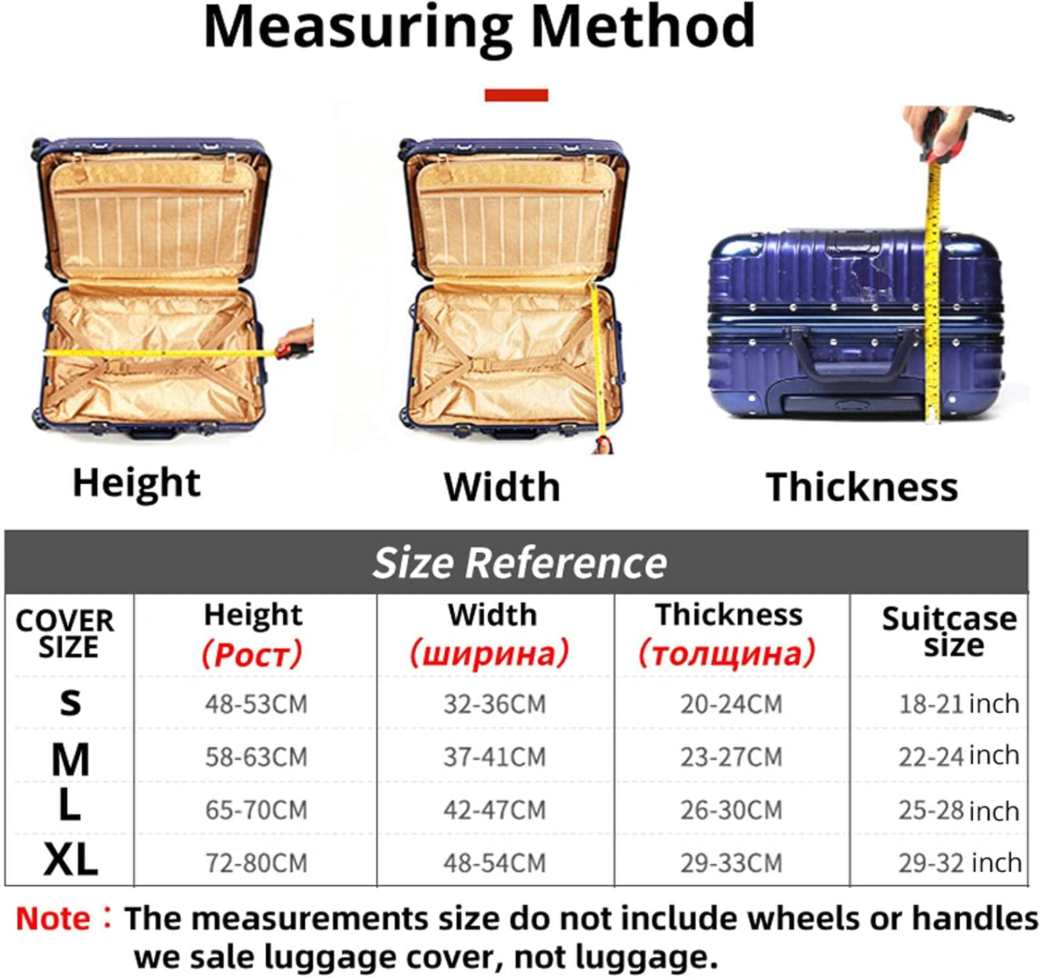 Green Ripple Brand Travel Thicken Elastic Deep Rain Forest Color Luggage Protective Cover, Apply To18-32 image number 4