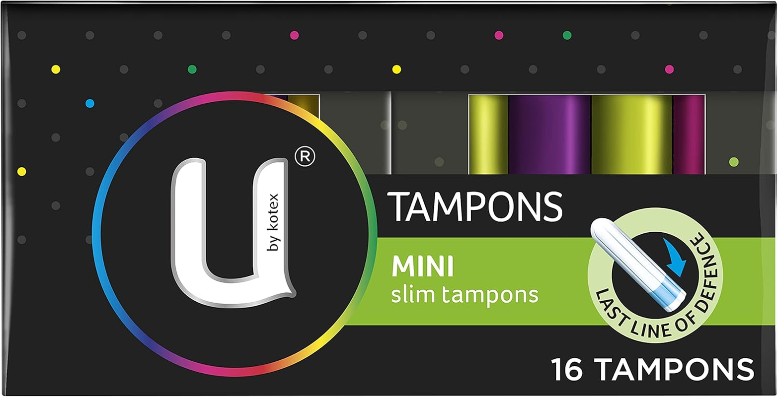 U by Kotex Tampons, Mini 16 Pack image number 2