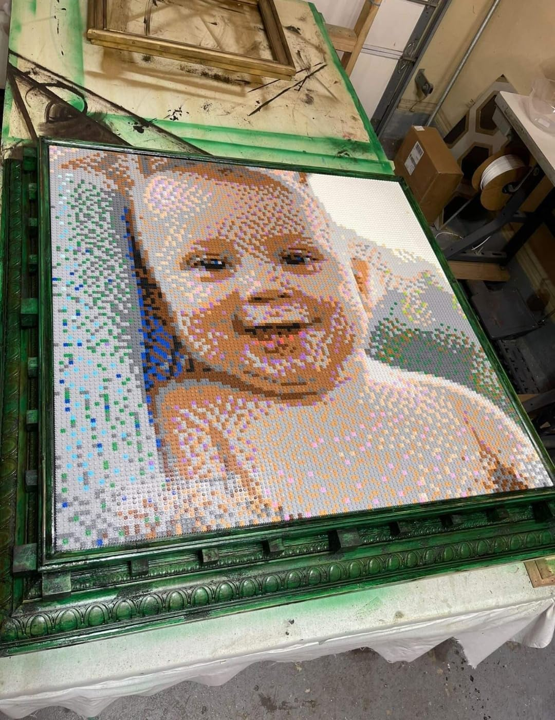 Cefa Toys 57004 PIX BRIX Pixel Art Set 500 Pieces Purpure Middle Class image number 4