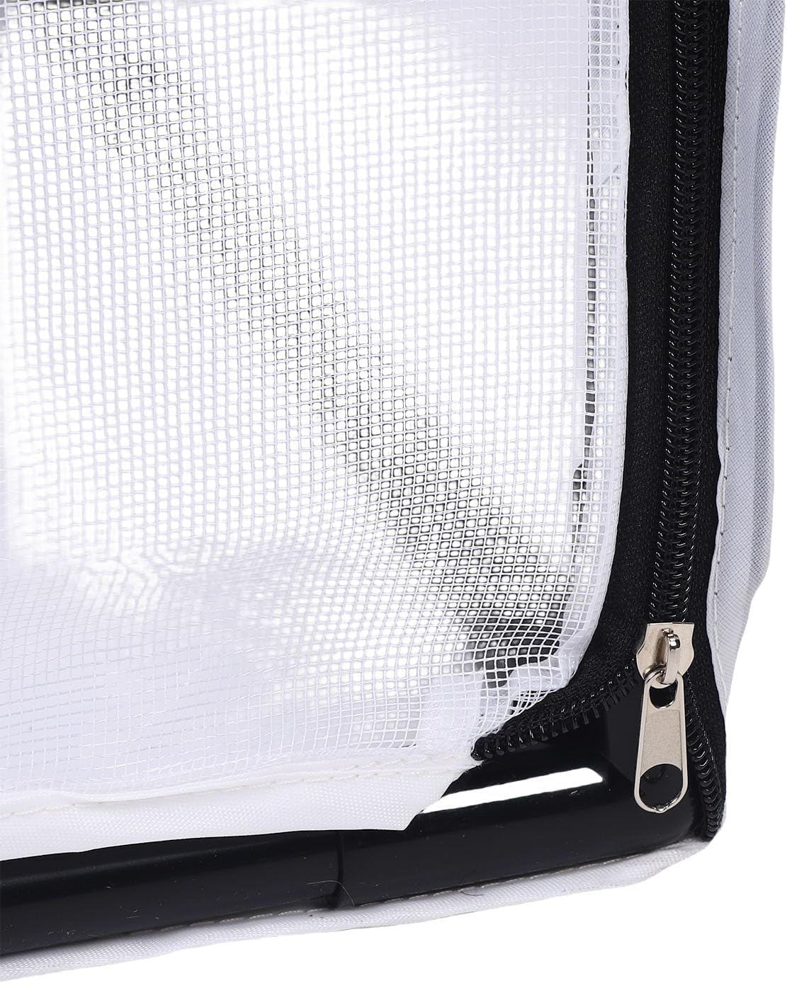 Sorandy Airbrush Paint Spray Booth, Portable Spray Paint Booth with Filter and Mesh Curtain, Mobile Detachable Painting Tent for Garage, Studio, Yard 75X75X75Cm /29.53In