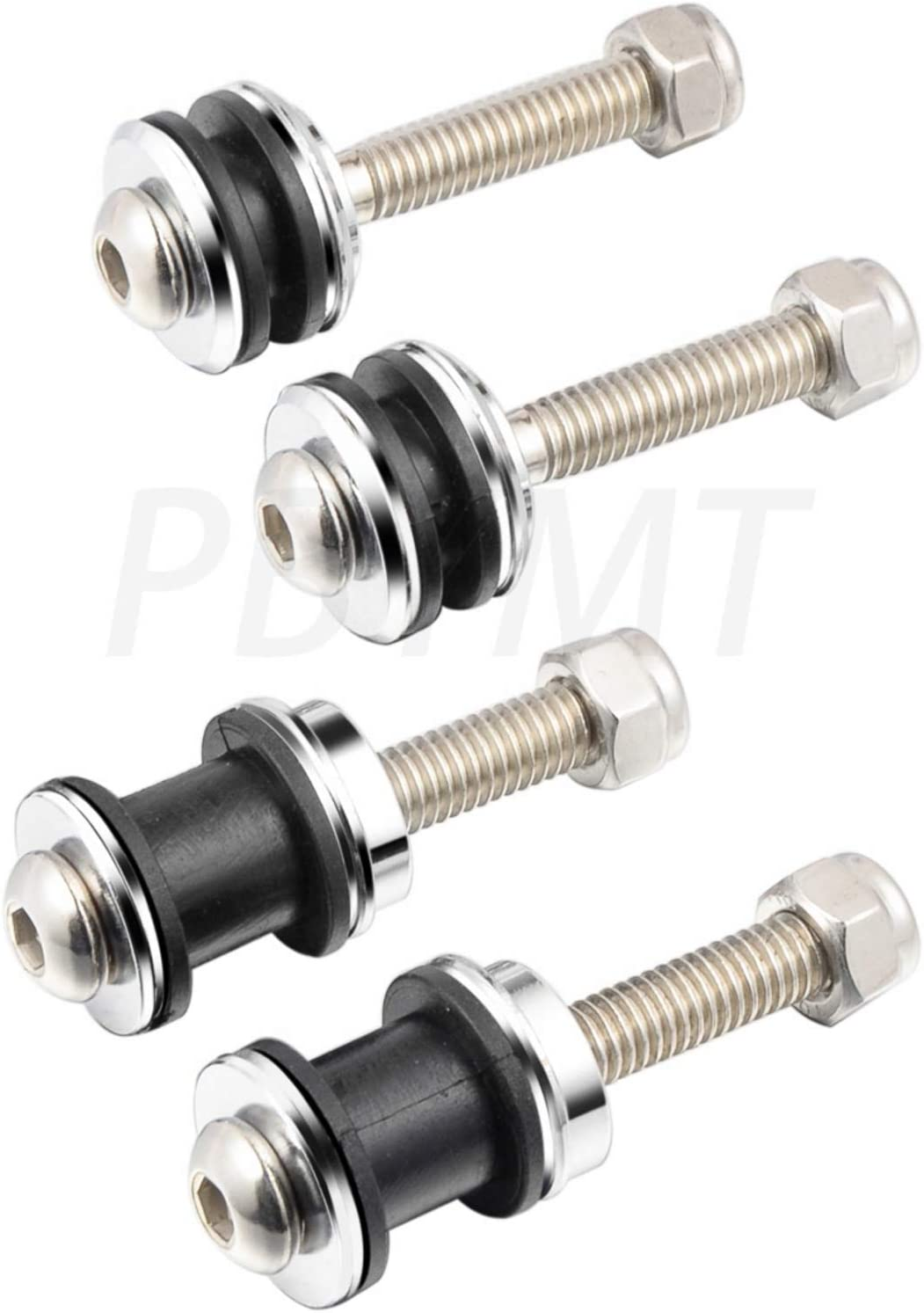 PBYMT Detachable Sissy Bar Backrest Docking Hardware Kit Compatible for Harley Sportster XL 883 1200 2004-2019 image number 2