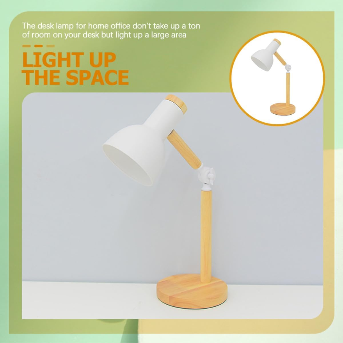 Vaguelly Nordic Style LED Desk Lamp Warm Light USB Dimmable Reading Table Lamp Eye Protection for Bedroom and Office Use image number 5