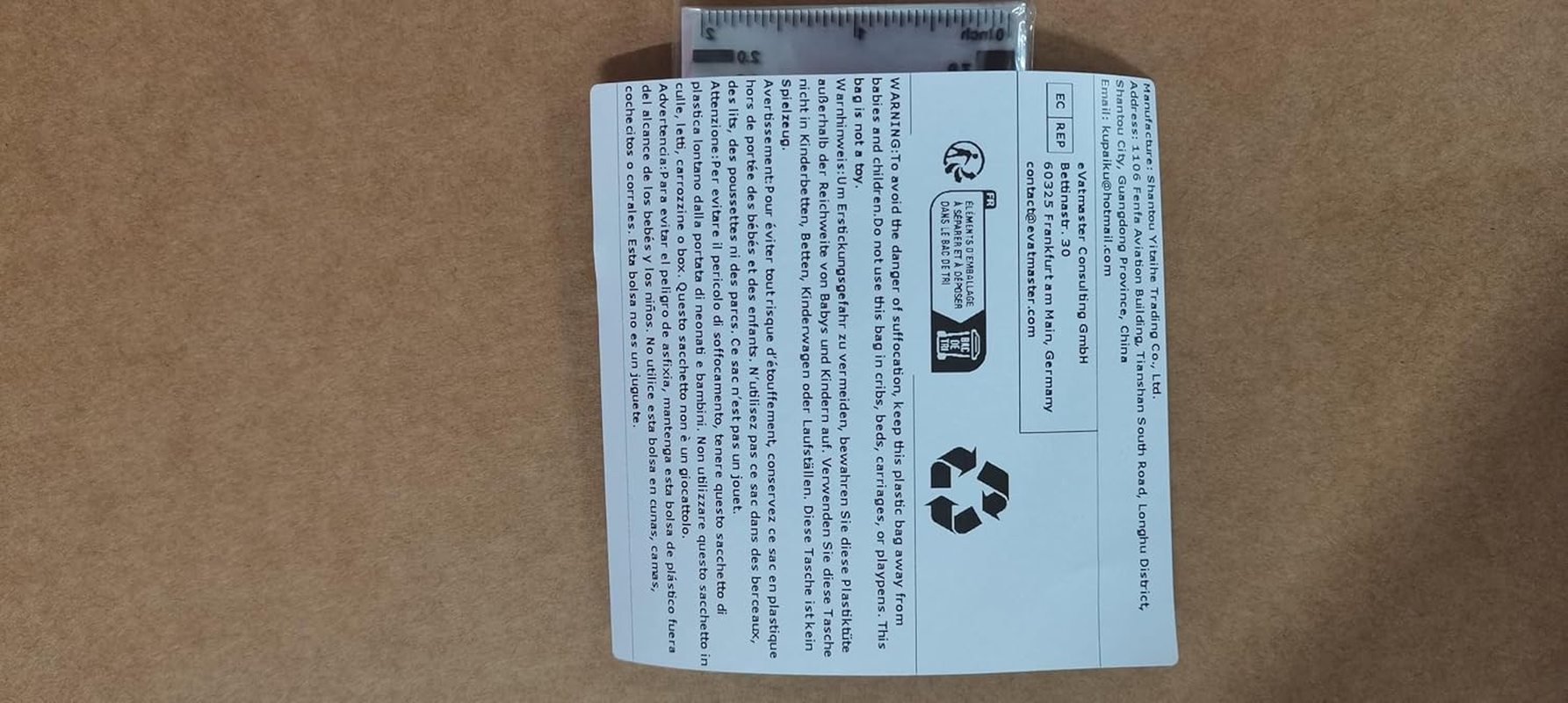 Aspire Concrete Crack Width Ruler, Crack Ruler Range 0.004-0.100 Inches (0.10-2.50 Mm) and Range 0.1-7.0 Mm, Pack of 10 - Gloss Clear B image number 2