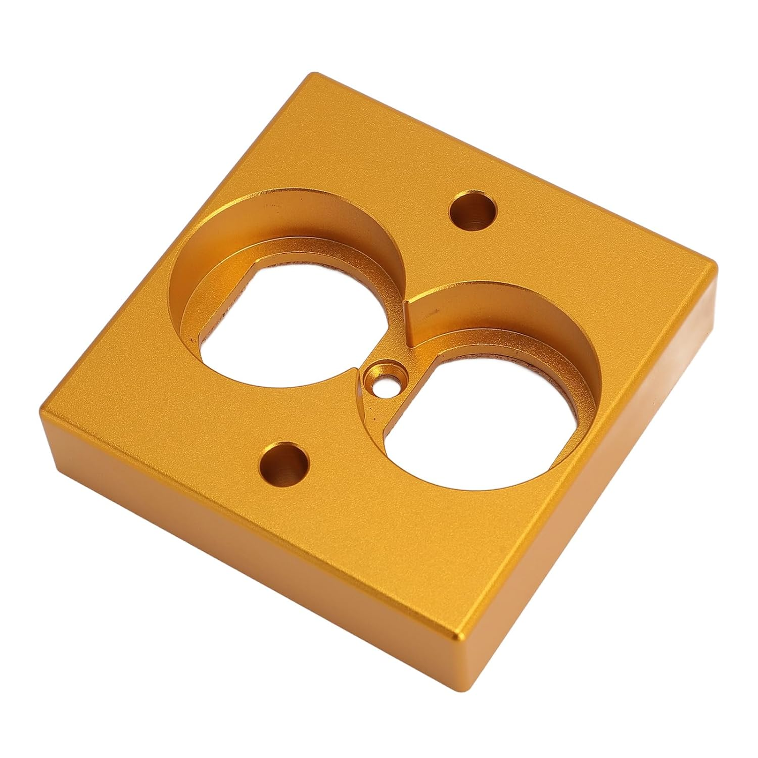 SENECESLI Hifi Speaker Terminal Panel, Superior Performance Power Outlet for Home Theater Enthusiasts, Aluminum Alloy (Gold) image number 6