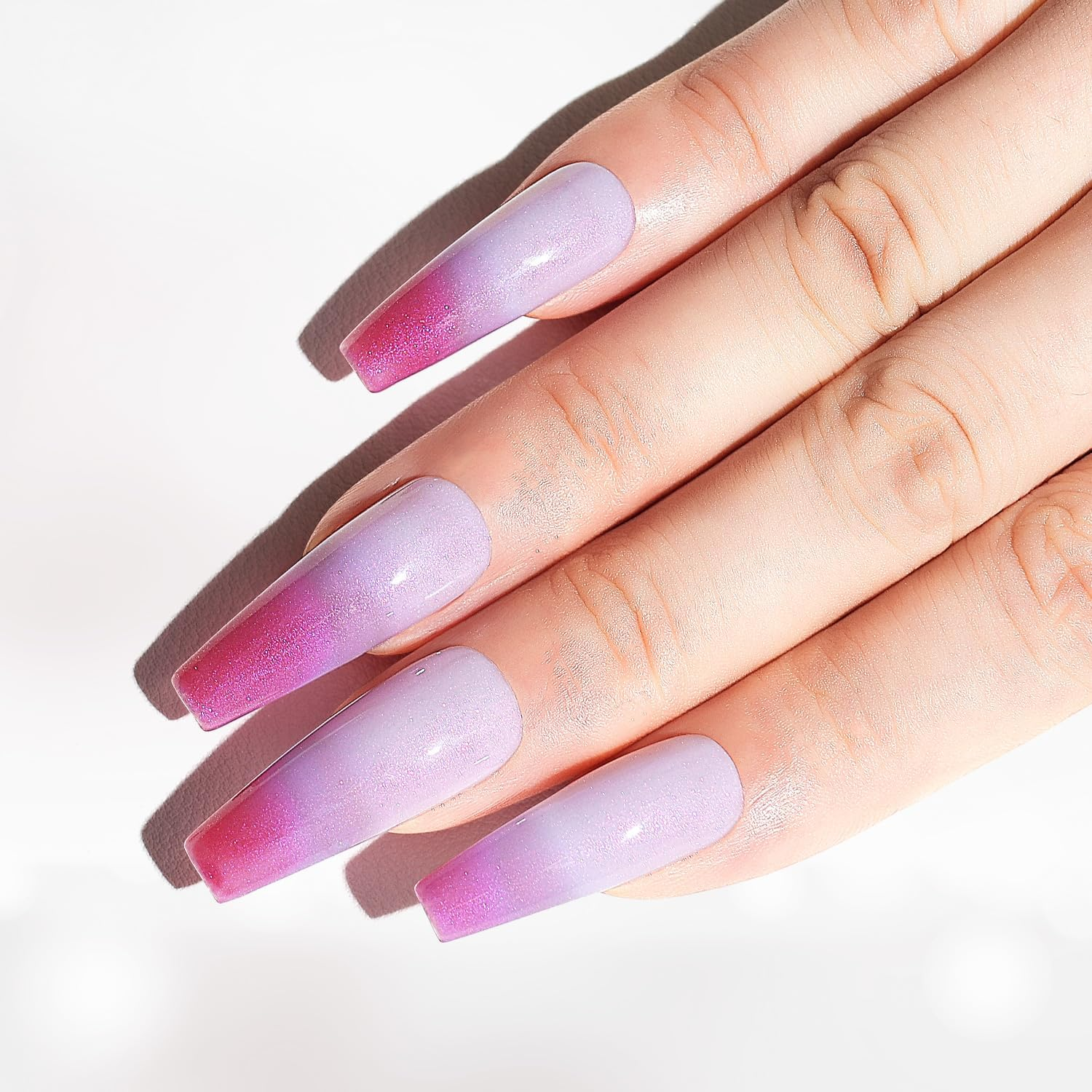 AIMEILI Soak off UV LED Temperature Colour Changing Chameleon Gel Nail Polish 10Ml 02 - Bsl002 image number 3