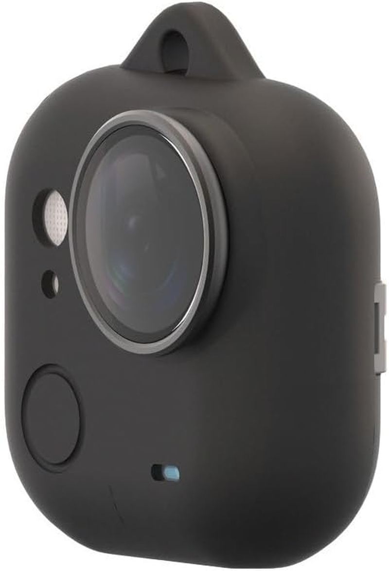 Silicone Cover Case for Insta360 GO Ultra (Black) - Red image number 5