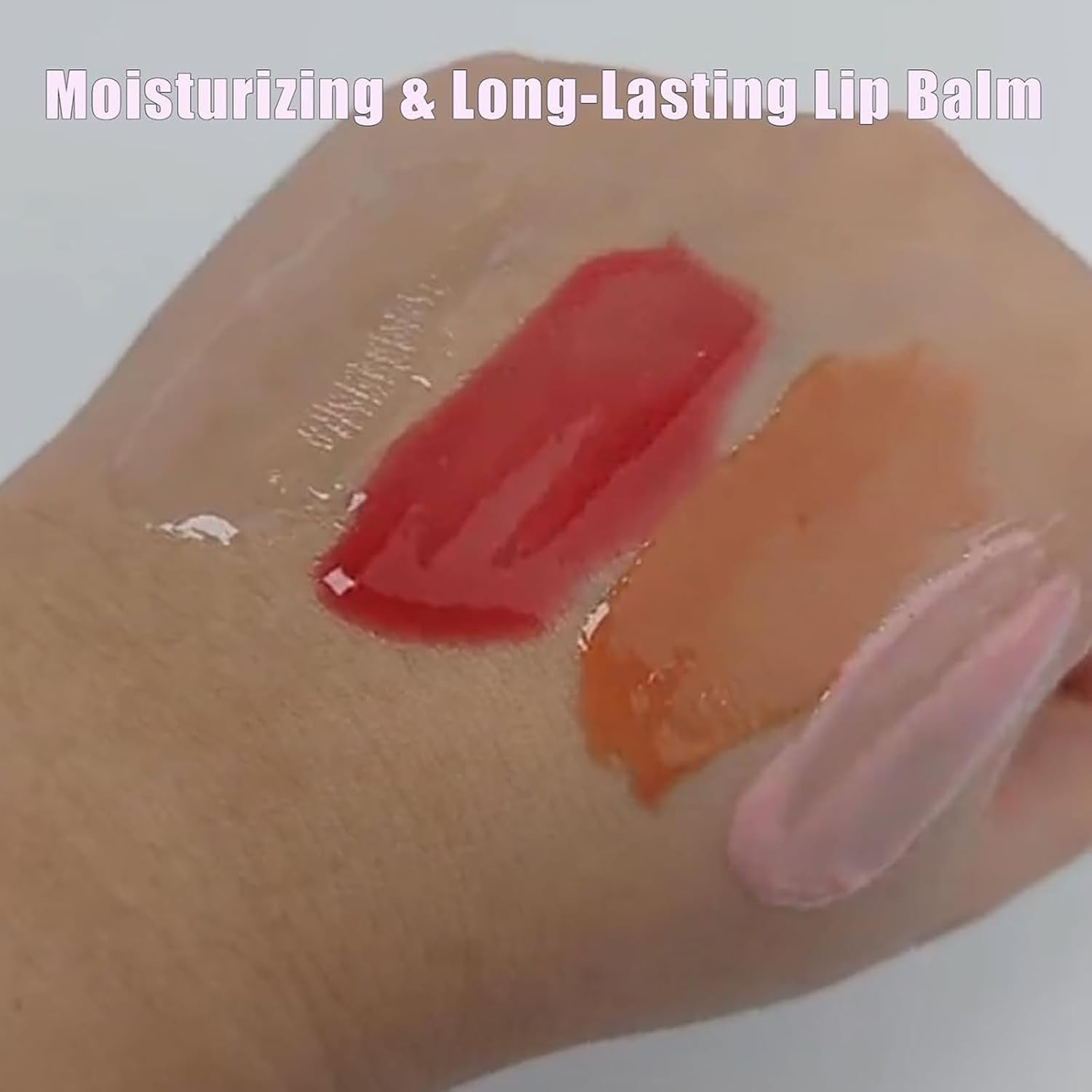 Long Lasting Lip Gloss, 5 Colors Lip Gloss, Peptide Lip Tint, Lip Tint, Lip Gloss, Lip Plumper Gloss, Nourishing Lip Care Oil Naturally Plump (D) image number 3
