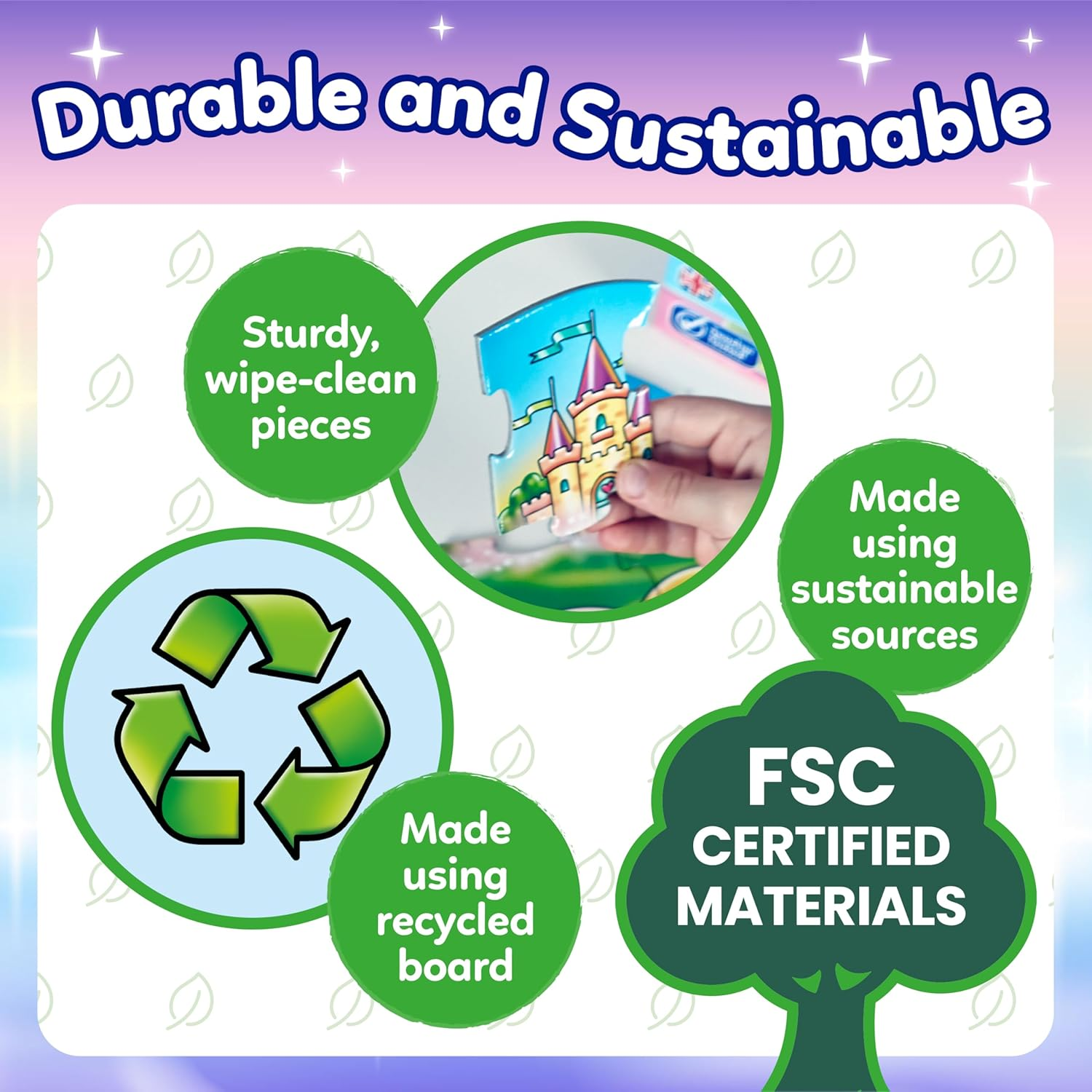 Orchard Jigsaw - Unicorn Friends & Poster 50 Pieces image number 5