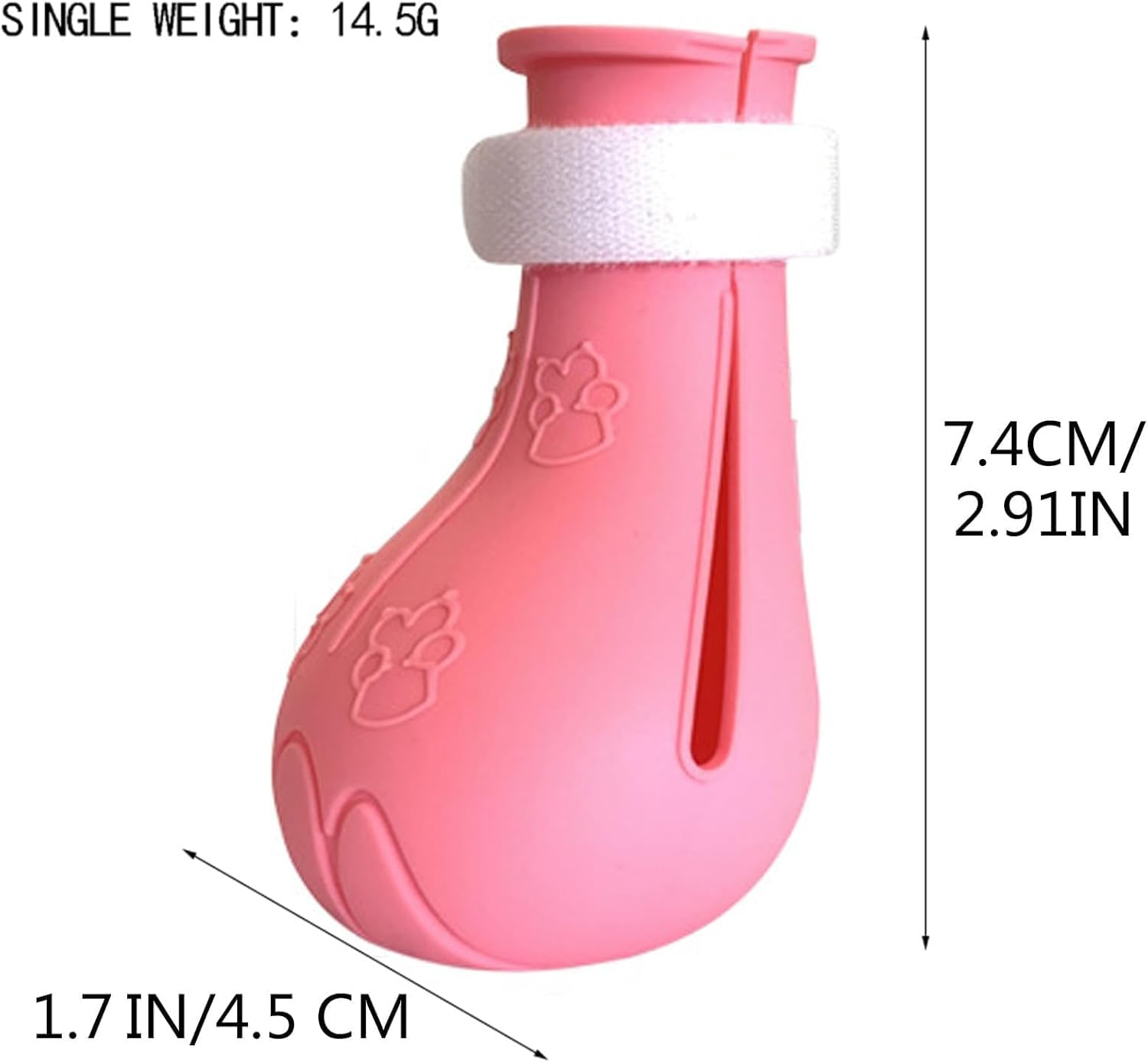 Anti-Scratch Cat Shoes Boots, 4Pcs Pet Scratch Deterrent Booties, Silicone anti Scratch Cat Feet Covers, Silicone Pet Anti-Scratch Shoes image number 5