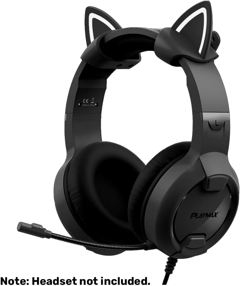 Playmax Cat Ears - Black image number 4