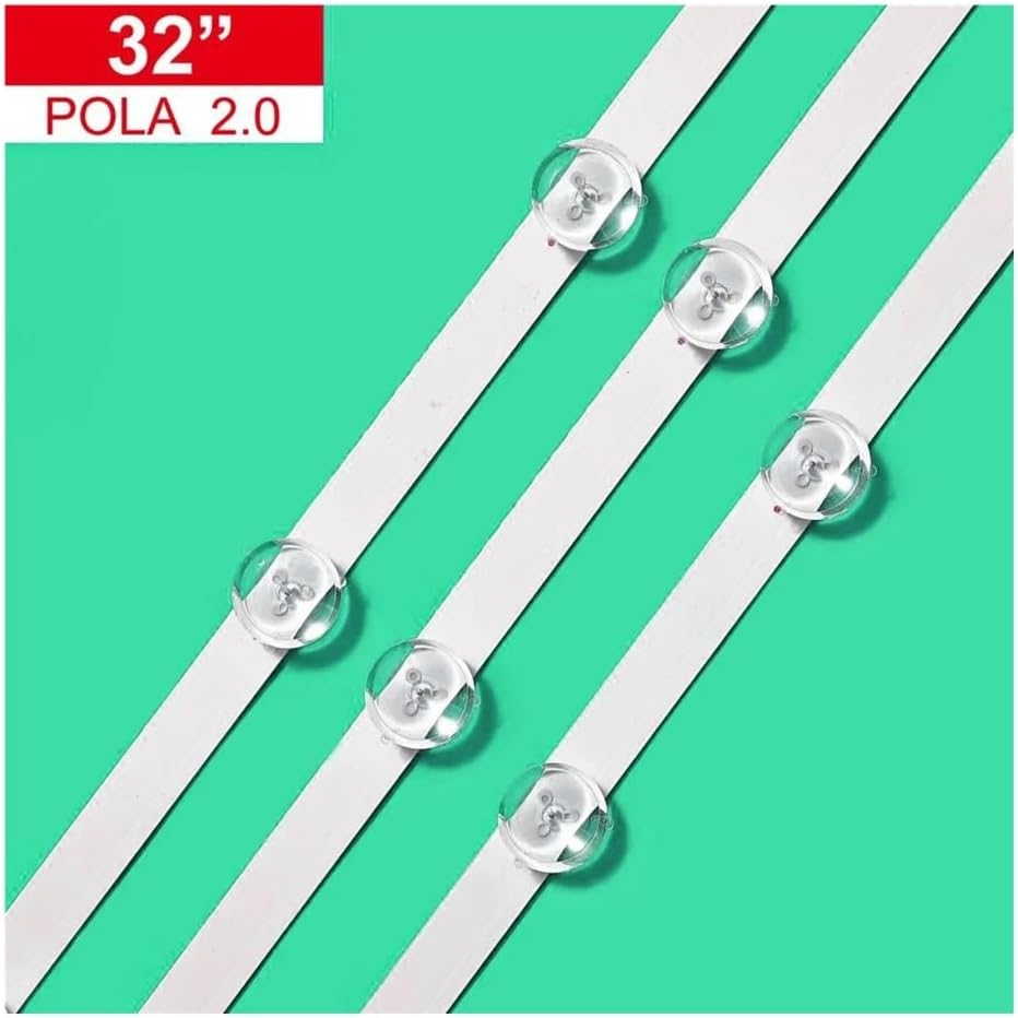 3Pcs/Set LED Backlight Strip for L-G TV POLA2.0 32" HC320DXN-VSFP4-21XX 32LN5100 32LN545B 32LN5180 32LN5500 32LN570R 32LN570B image number 3