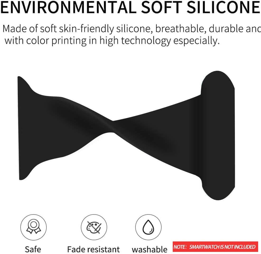 ZANZER Fob for Apple Watch Series 9/8/7 Band 41Mm 40Mm 38Mm Nurses Midwives Doctors Healthcare Paramedics,Silicone Pin Fob for Iwatch Series 8/7/6/SE2/SE/5/4/3/2/1 image number 4