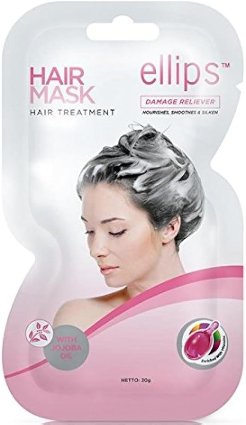 Ellips Hair Mask - Hair Treatment, 20 Gram (Pack of 4) image number 1