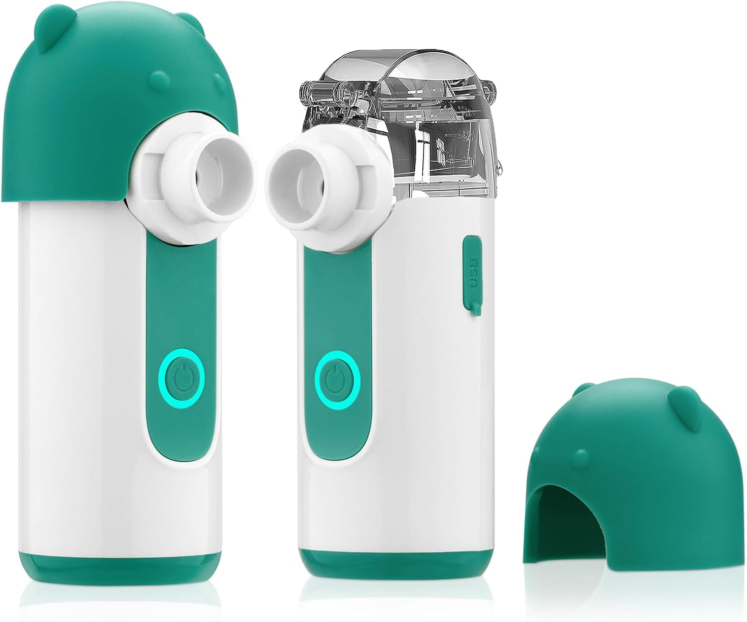 Mayluck Portable Nebulizer for Breathing Problems, Handheld Nebulizer for Kids and Adults, Small Nebulizer Machine with Self-Clean Mode for Home Use