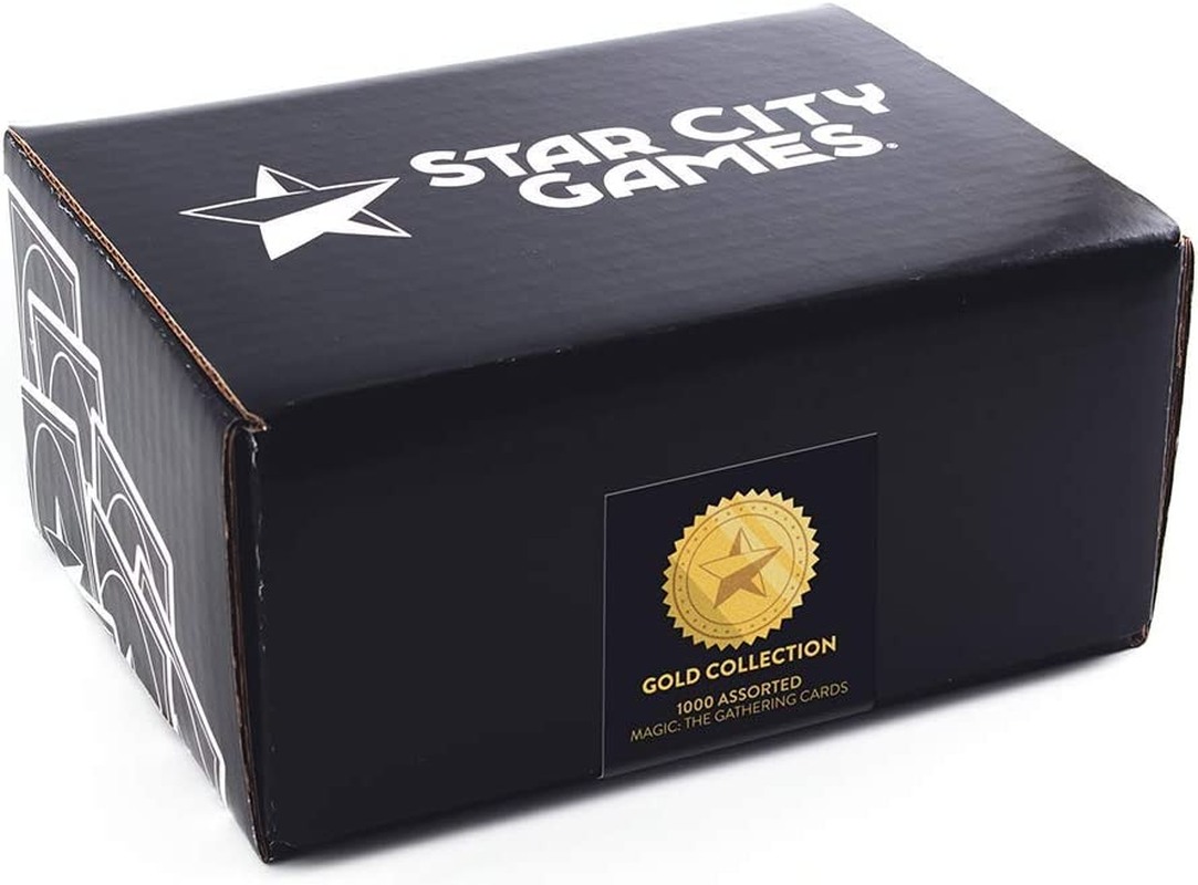 1000 Assorted Magic: the Gathering Cards Gold Collection image number 1