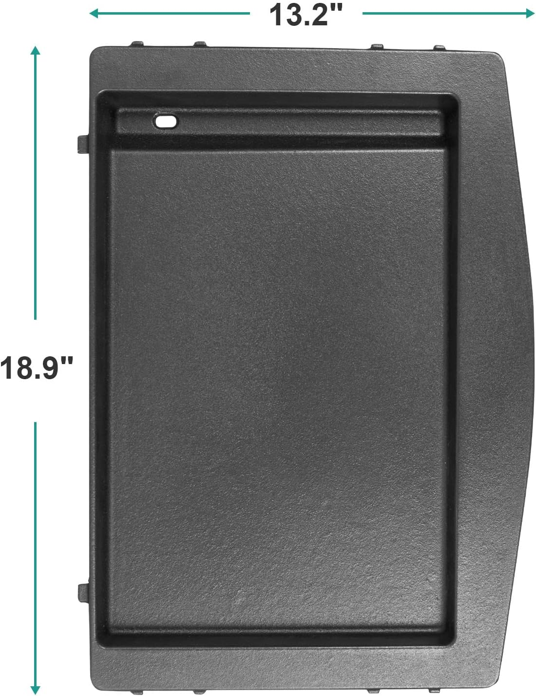 7599 Cast Iron Griddle for Weber Genesis II 300/II 600 Series Gas Grill, Replacement for Weber Genesis II LX 3/6 Series Burner Grills, Genesis II E-310/315/325/330/610 S-310/335/345 LX E/S-640 image number 1