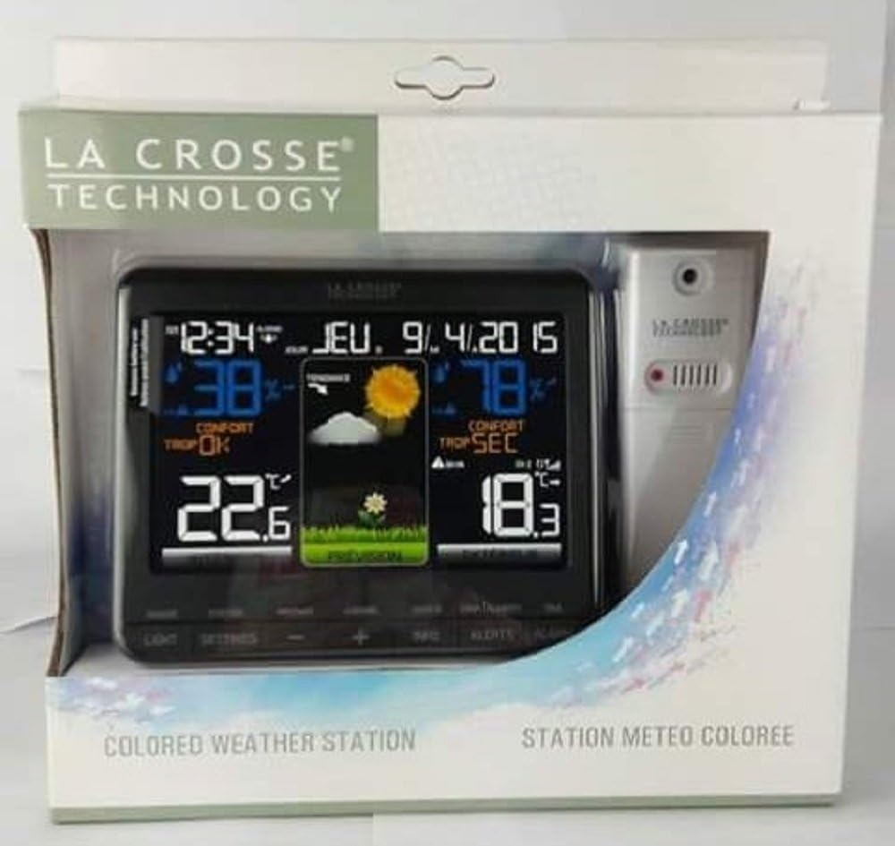 La Crosse Technology WS6825 Weather Station Black image number 2