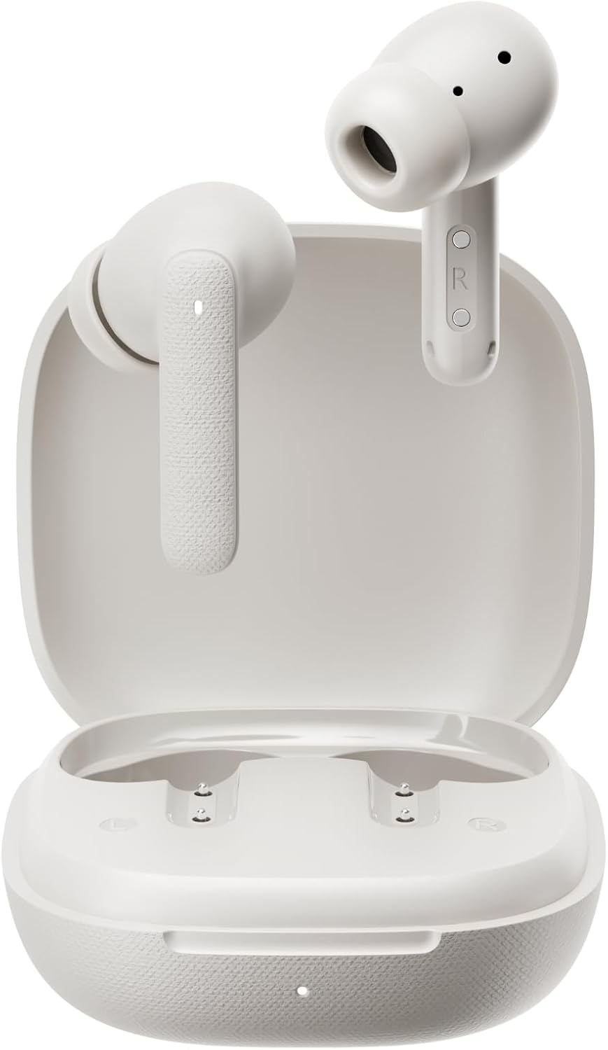 QCY Buds Bluetooth Headphones - Elegant Design - Ipx4-35 Hours Ultra Long Battery Life - Low Latency 0.06S -AI image number 5