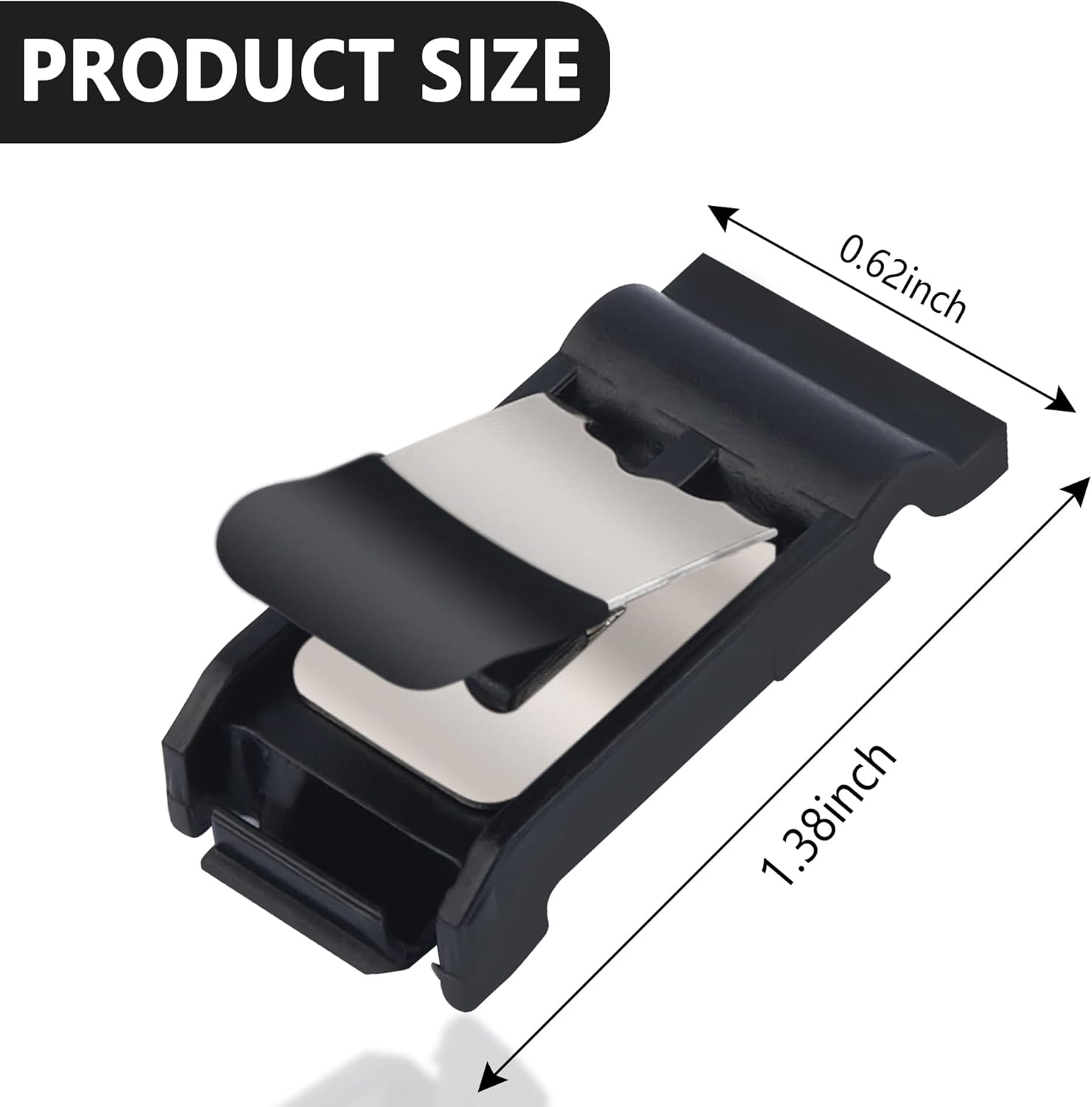 Car Fuel Door Spring,Fuel Door Cover Spring Replacement Oem#77360-35040,Fuel Tank Door Cover Clips Compatible with Toyota 4Runner/Camry/Corolla Lexus ES250/ES300/LS430