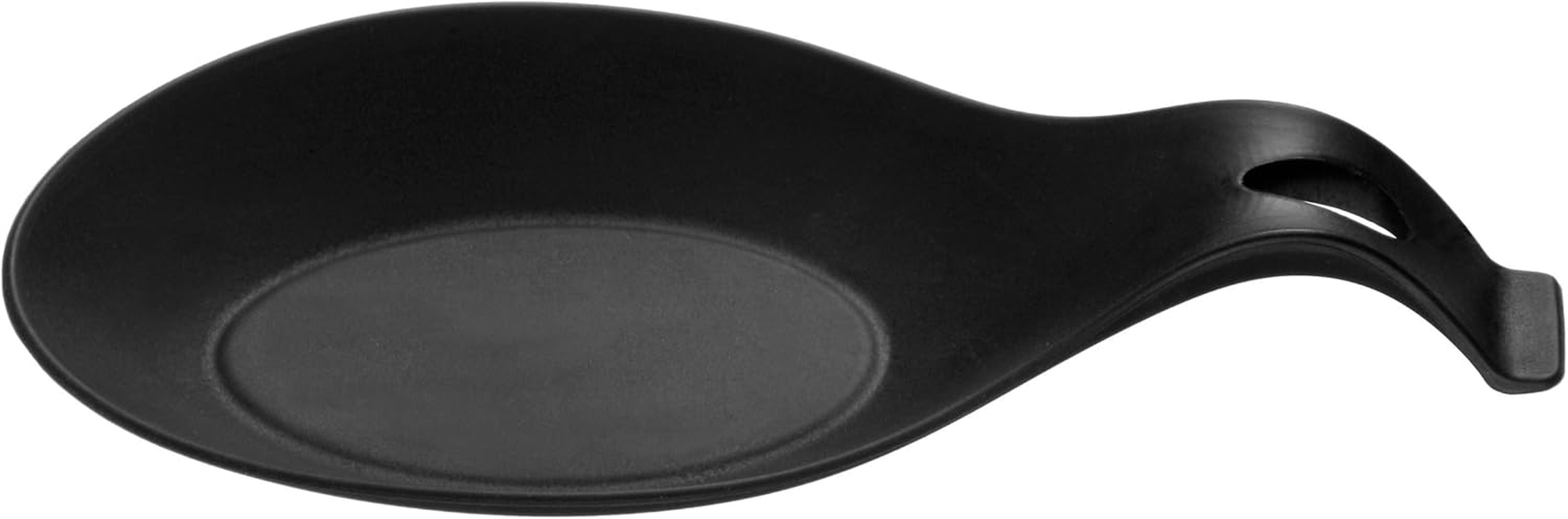 Unknown Zing Spoon Rest, Black Silicone