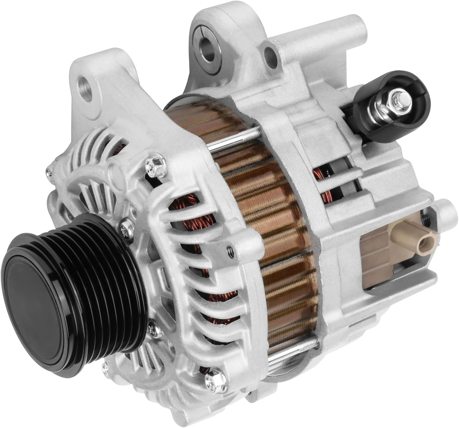 Alternator Compatible with 2013-2017 for Honda for Accord 2.4L Alternator High Output Replace 13080