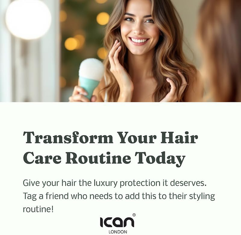 Ican London Hair Polisher Olive Oil Infused with Coconut Oil Heat Protection Serum Alcohol Free 207Ml image number 6