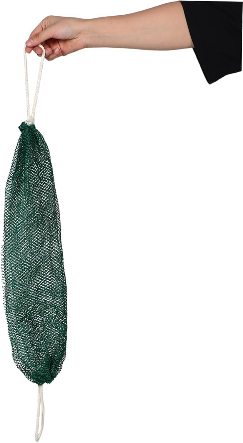 UTHCLO 2Pcs African Net Bath Sponge: Exfoliating Shower Back Scrubber - Long African Exfoliating Net Washcloth Bath Sponge for Women Men