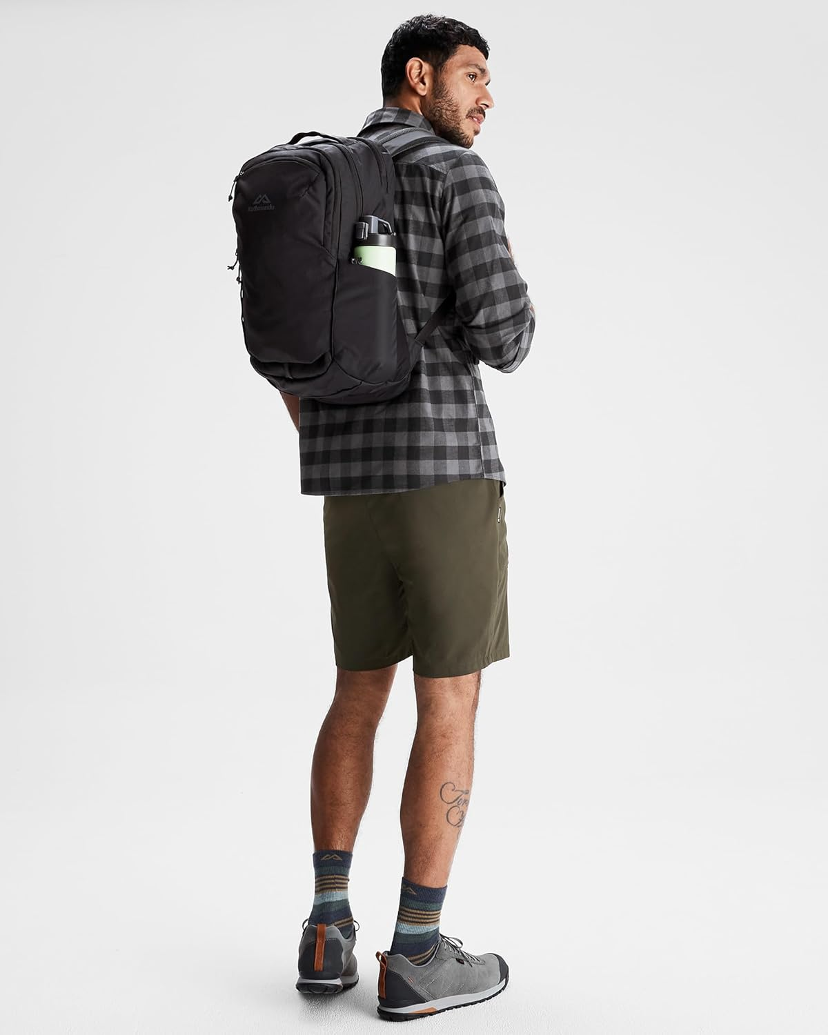 Kathmandu Axon Everyday Backpack - 25L Unisex Black Stingray 25LTR image number 1