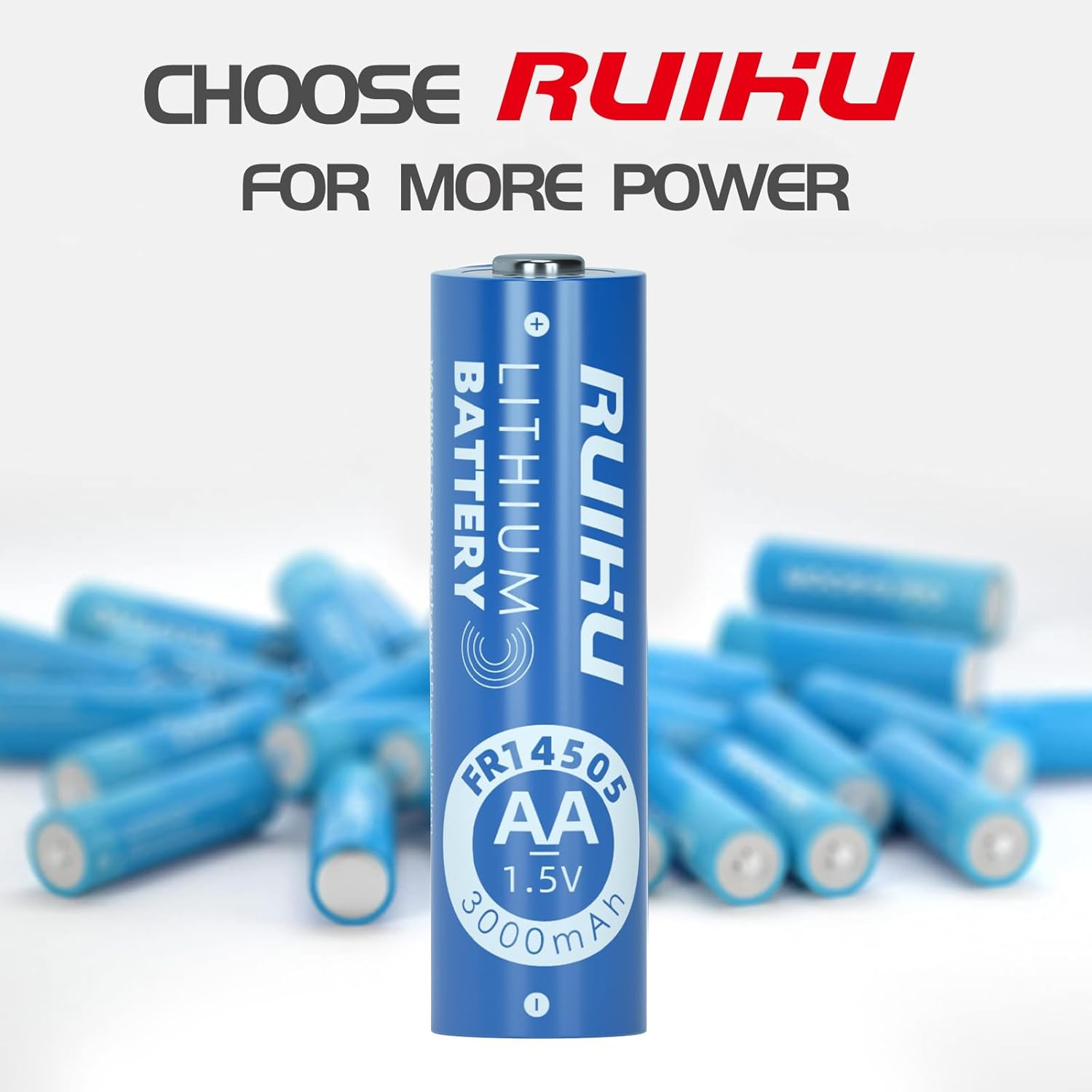 AA Batteries 10 Pack Lithium Iron Double a Batteries,1.5V 3000Mah Longer Lasting AA Lithium Batteries for Blink Camera, Flashlight, Toys, Remote Control, Non-Rechargeable (Lithium AA - 10 Count) image number 2