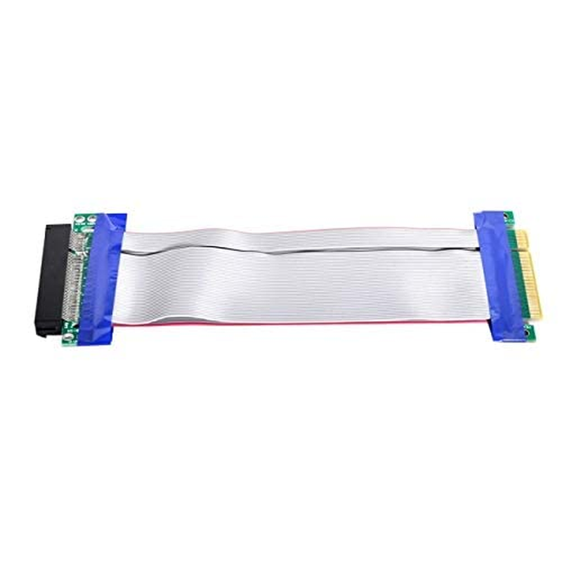 Cablecc PCI-E Express 8X to 8X Male to Female Slot Riser Extender Card Ribbon Flexible Cable 20Cm image number 5