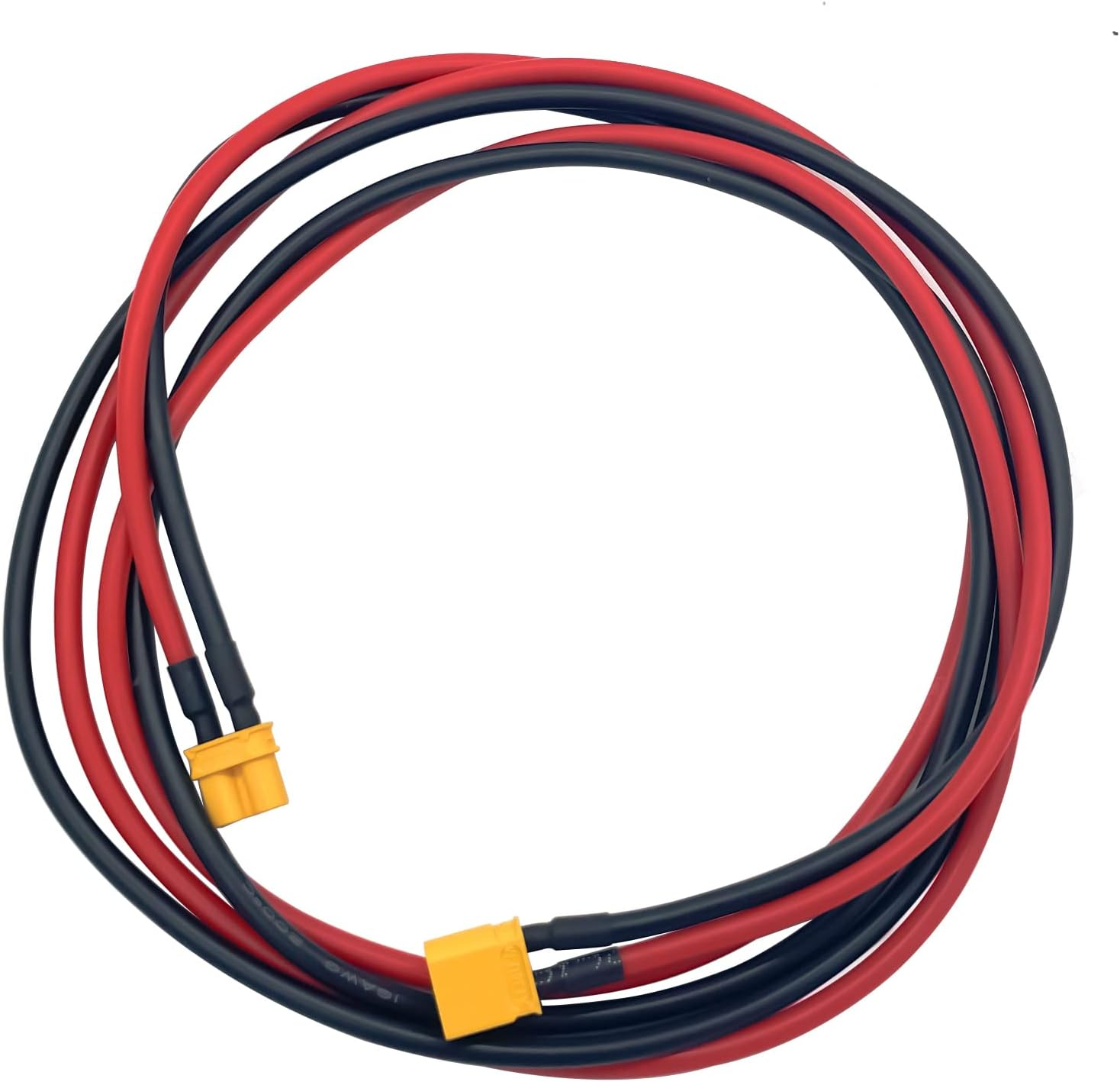 Amass XT30 U-F/M Male to Female Plug Extension Cable Lead Silicone Wire 1M 16AWG Lithium Battery Plug Connector(3.28Ft) image number 4