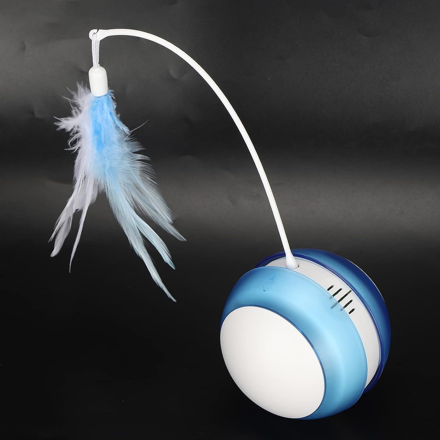 Interactive Cat Ball Toy,Feather Cat Ball,Moving Cat Toy,Rechargeable Toy Ball,Usb Charging Pet Ball Toy,Ball Toy for Indoor Cat/760 image number 1