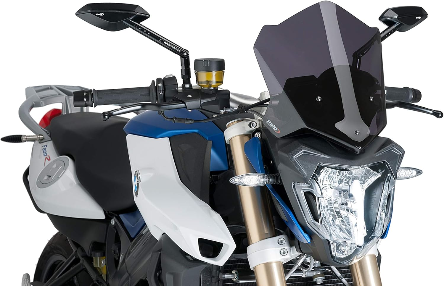 Puig 7650F Dark Smoke Windshield NG Sport (BMW F800R 15-20')