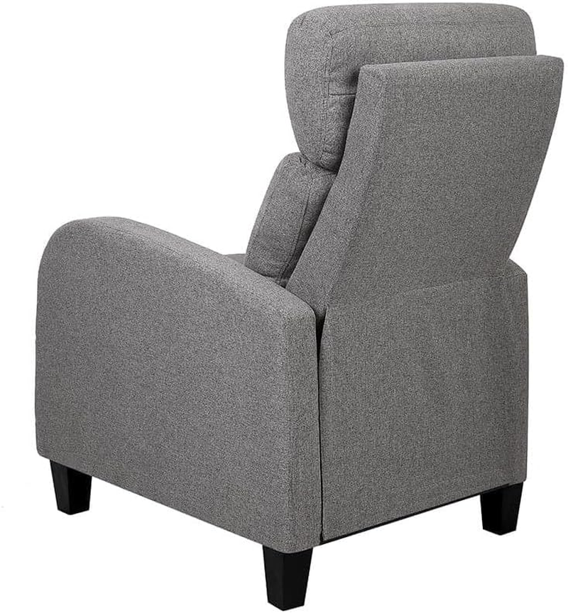 Artiss Recliner Chair Grey Fabric Lounge Sofa Armchair, Home Furniture Health Personal Care, Adjustable Backrest Footrest Electric Nursing Feeding Seat image number 1