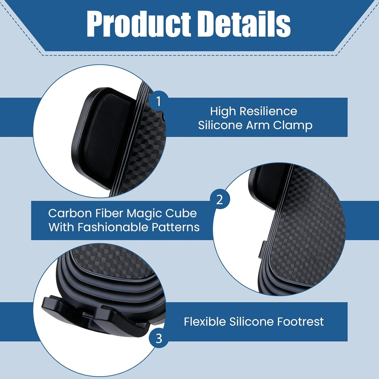 360&deg; Rotation Car Phone Holder for Air Vent, Upgraded Metal Hook Clip, Universal Car Mount Phone Holder with One-Button Release,Compatible with Iphone 16/15/Samsung 4.0''-7.0'' Phones image number 3