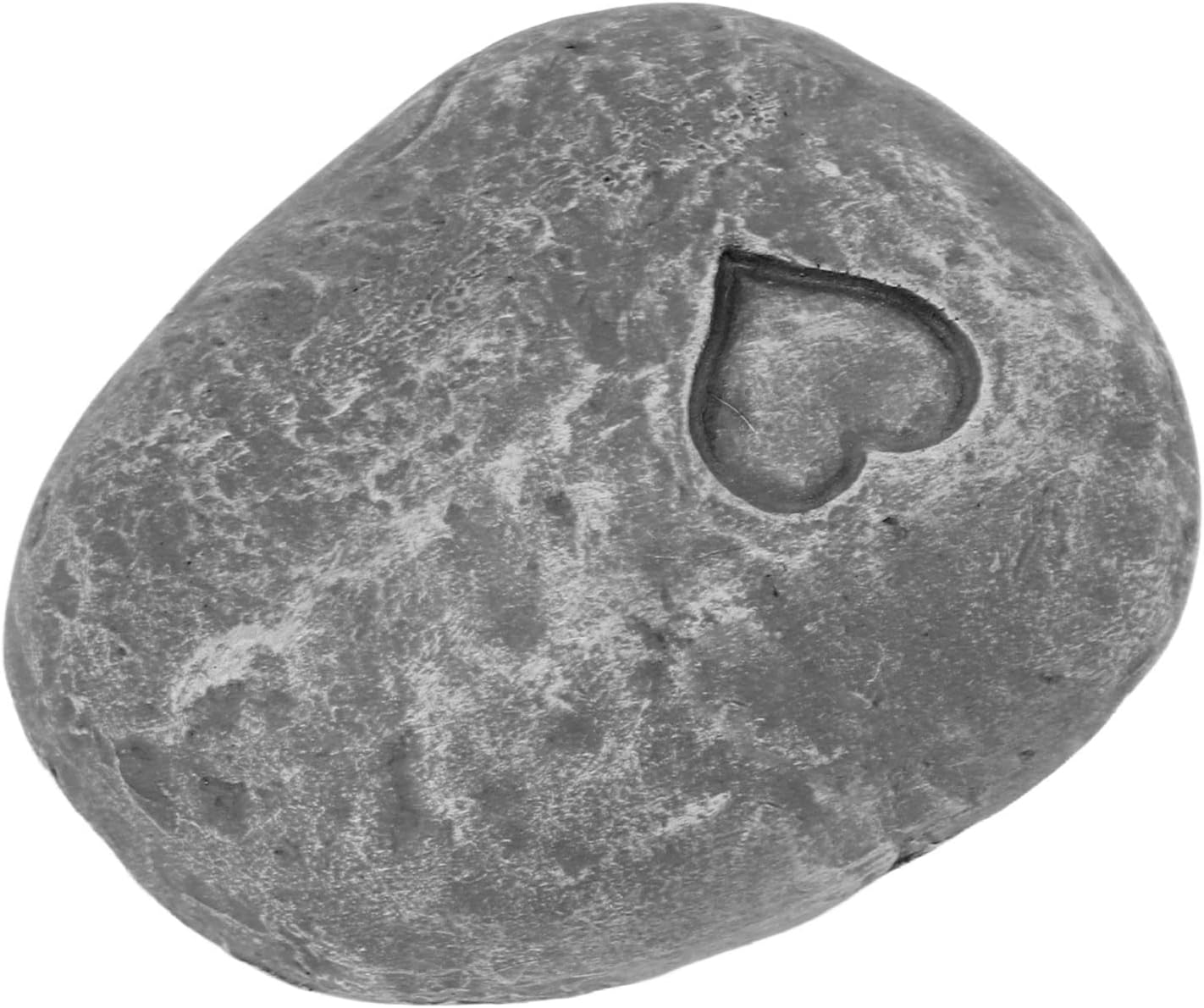 RASTKY Customizable Pet Memorial Stone, Engraving Resin Cat Grave Marker for Outdoor Garden, Weatherproof And, Default, Love Stone Grey image number 6