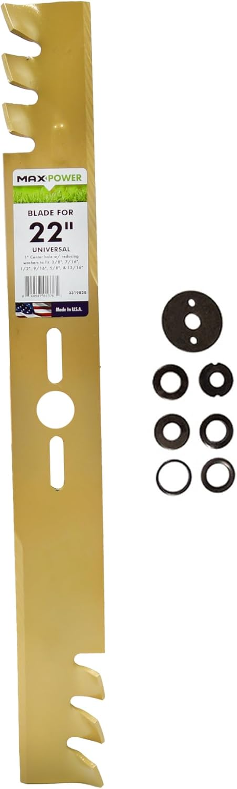 Maxpower 331982B Lawn Mower Replacement Parts, 22 Inches, Gold image number 6