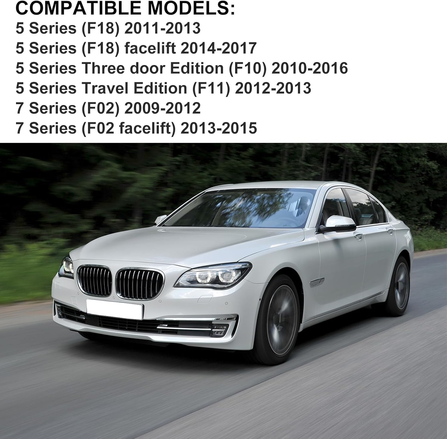 17127578405 Radiator Coolant Water Hose Expansion Tank to Radiator for BMW 5 7 Series F01 F02 F03 F04 F10 F11 523I 530I 730Li Replace# V202356 0819322 P226390 225368 2420637 97347 TM7131 707131 image number 2