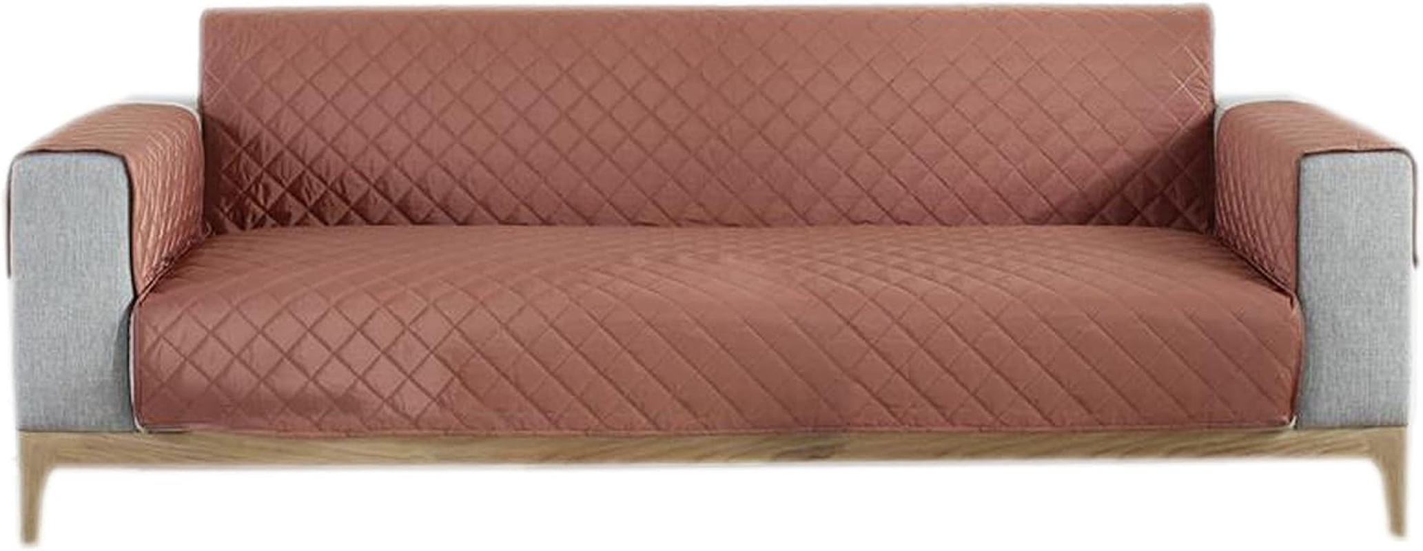 Waterproof Pet Sofa Cover (Maroon, 2 Seater) - Diamond-Quilted, Anti-Slip Base, Antifouling, Well-Stitched Edges - Ideal Pet Covers for Sofas and Lounge Protection