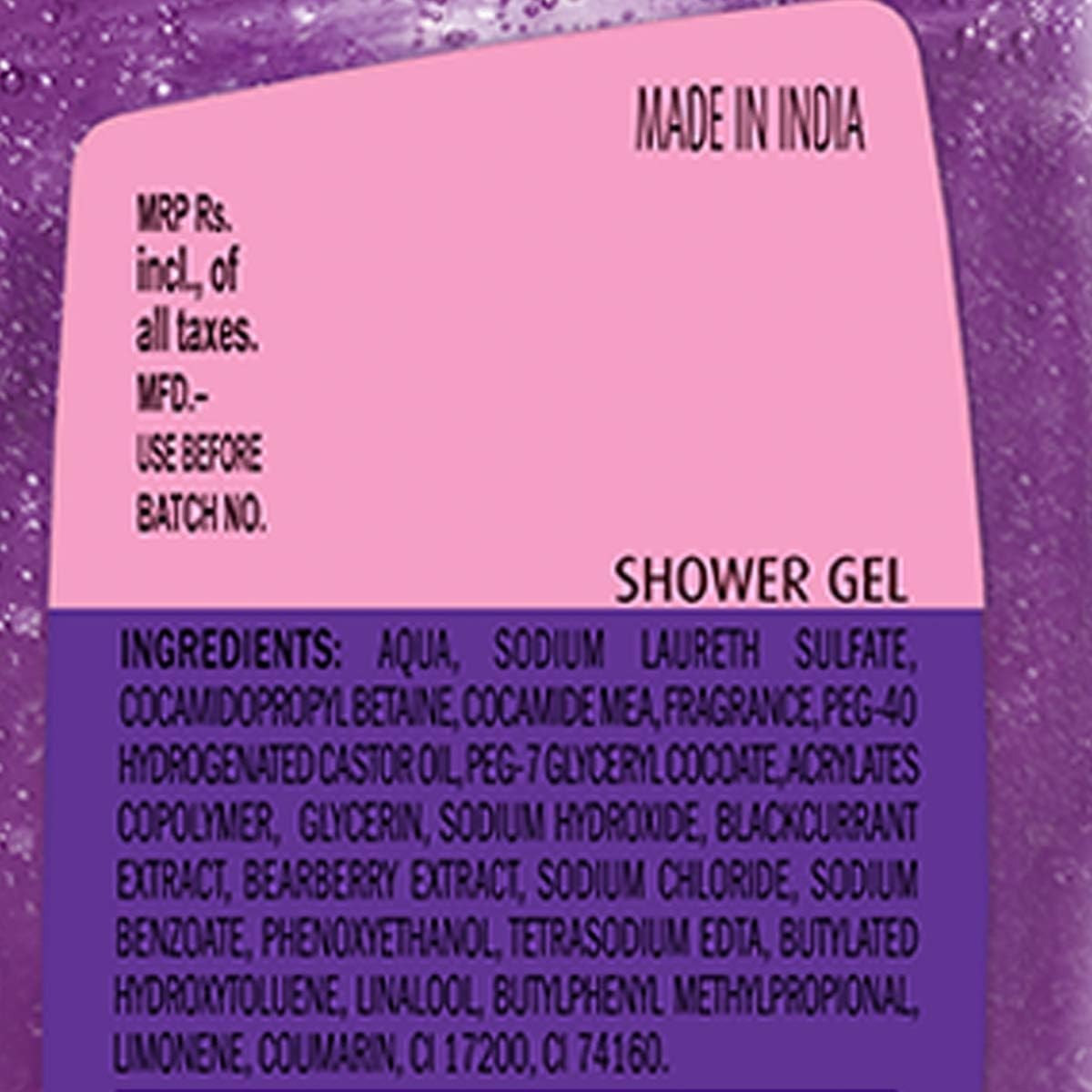 Fiama Di Wills Shower Gel, Blackcurrant & Bearberry - 100 ML image number 3