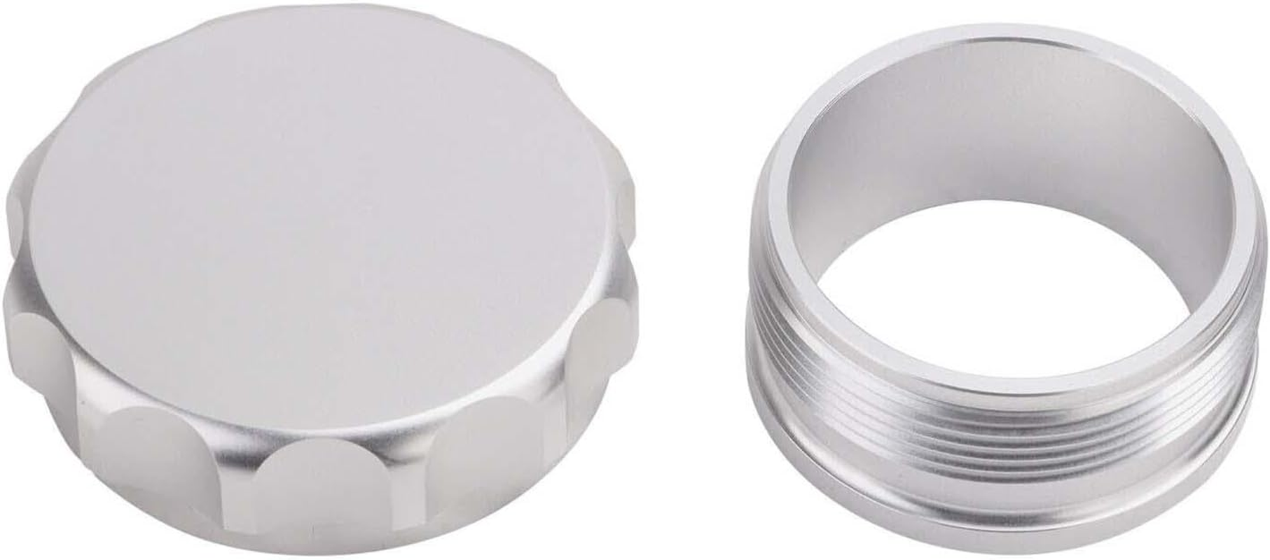 Magideal Weld on Filler Neck Cap Easy to Install Aluminum Alloy Automotive Accessories Universal Durable Oil Fuel Tank Cap Replace Parts, 1Inch image number 6