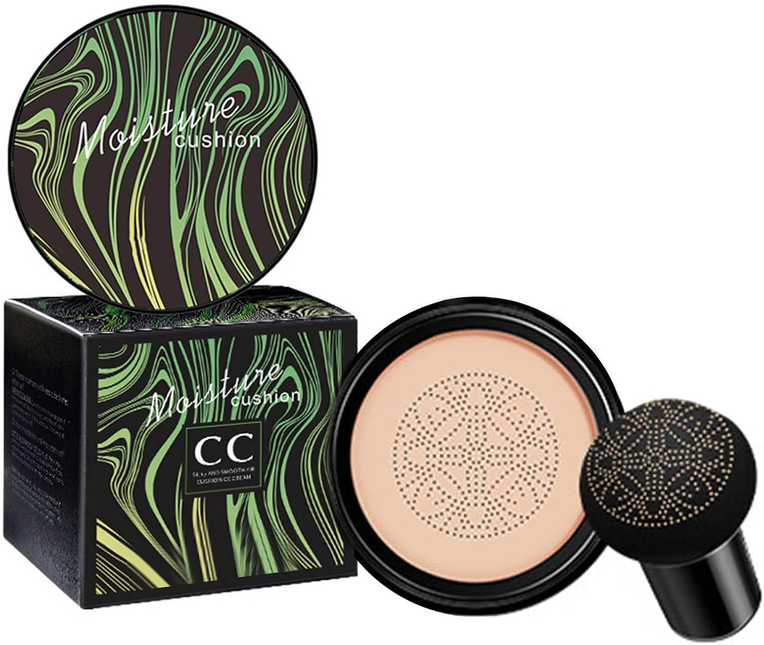CC Cream Air Cushion Foundation Air Cushion CC Cream Air Cushion CC Cream for Natural Nude Makeup, Moisturising, Brightening Concealer Foundation