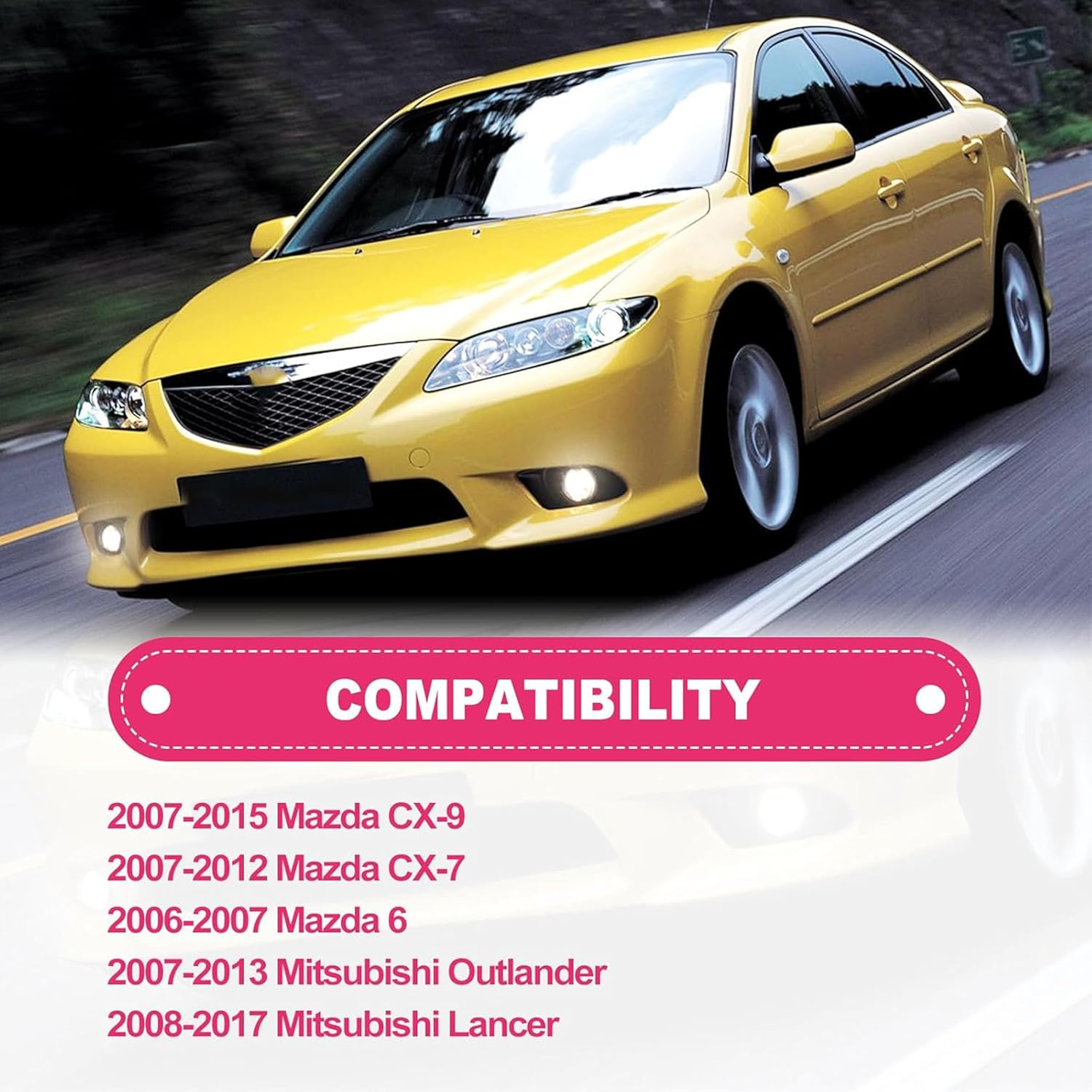 Ignition Key Knob Push Turn Switch,Lgnition Key Knob Push Turn Switch & Insert Set Compatible with Mitsubishi Lancer 2008-2017 Outlander 2007-2013 4408A167 4408A031-Keyless Start Ignition Button image number 5