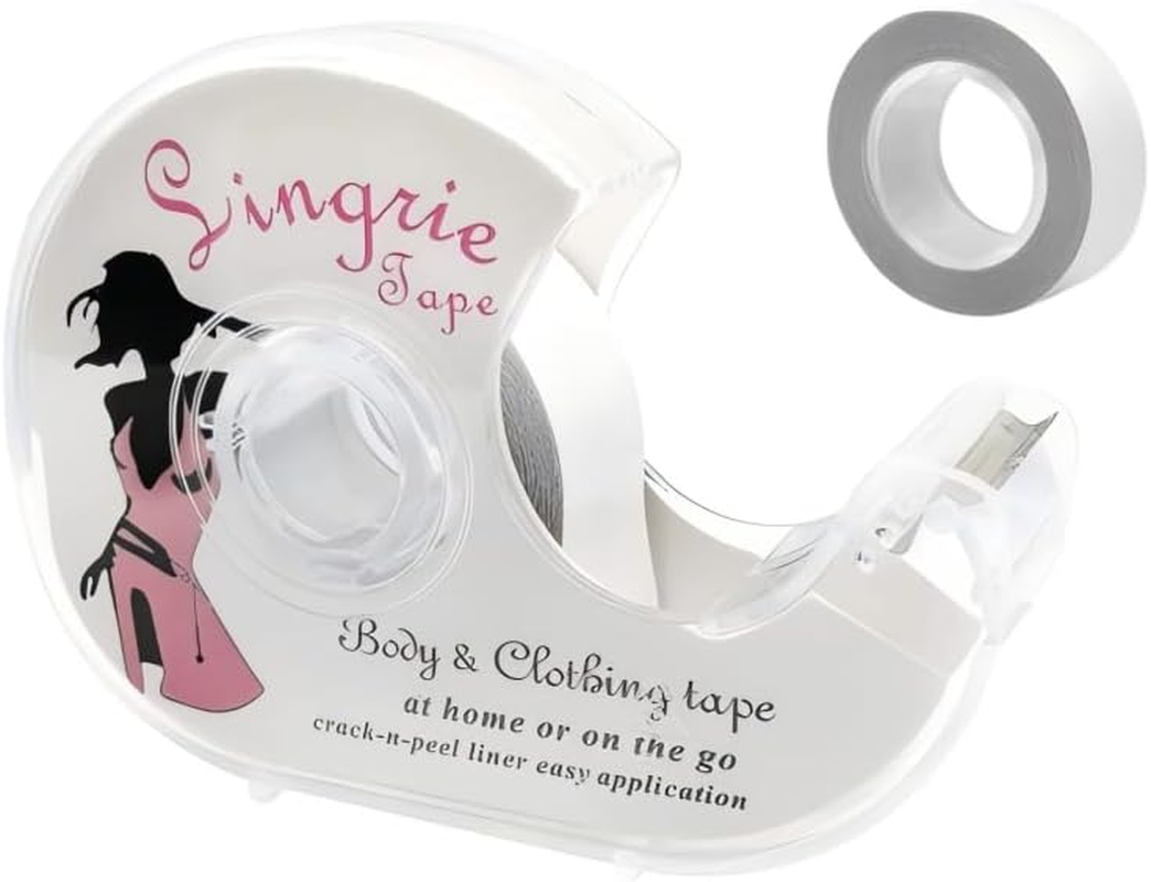 Double Sided Cloth Tape, 5 Metres Fabric Fashion Tape for Women, All Day Strength Tape Adhesive, Invisible and Clear Tape for Sensitive Skins image number 3