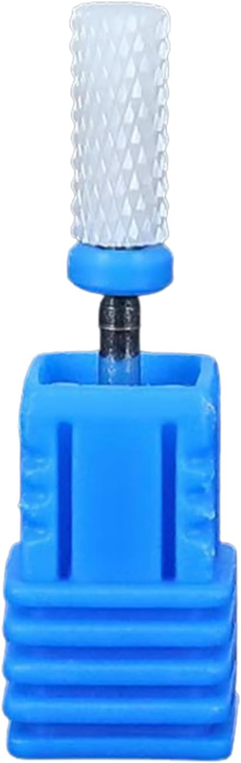 Nail Drill Tips,Professional Nail Drill Ceramic Bits - Bits for Art Polishing Grinding Head, Rotary Burr Head Cuticle Clean File for Nails - Small Pointed Tip image number 2