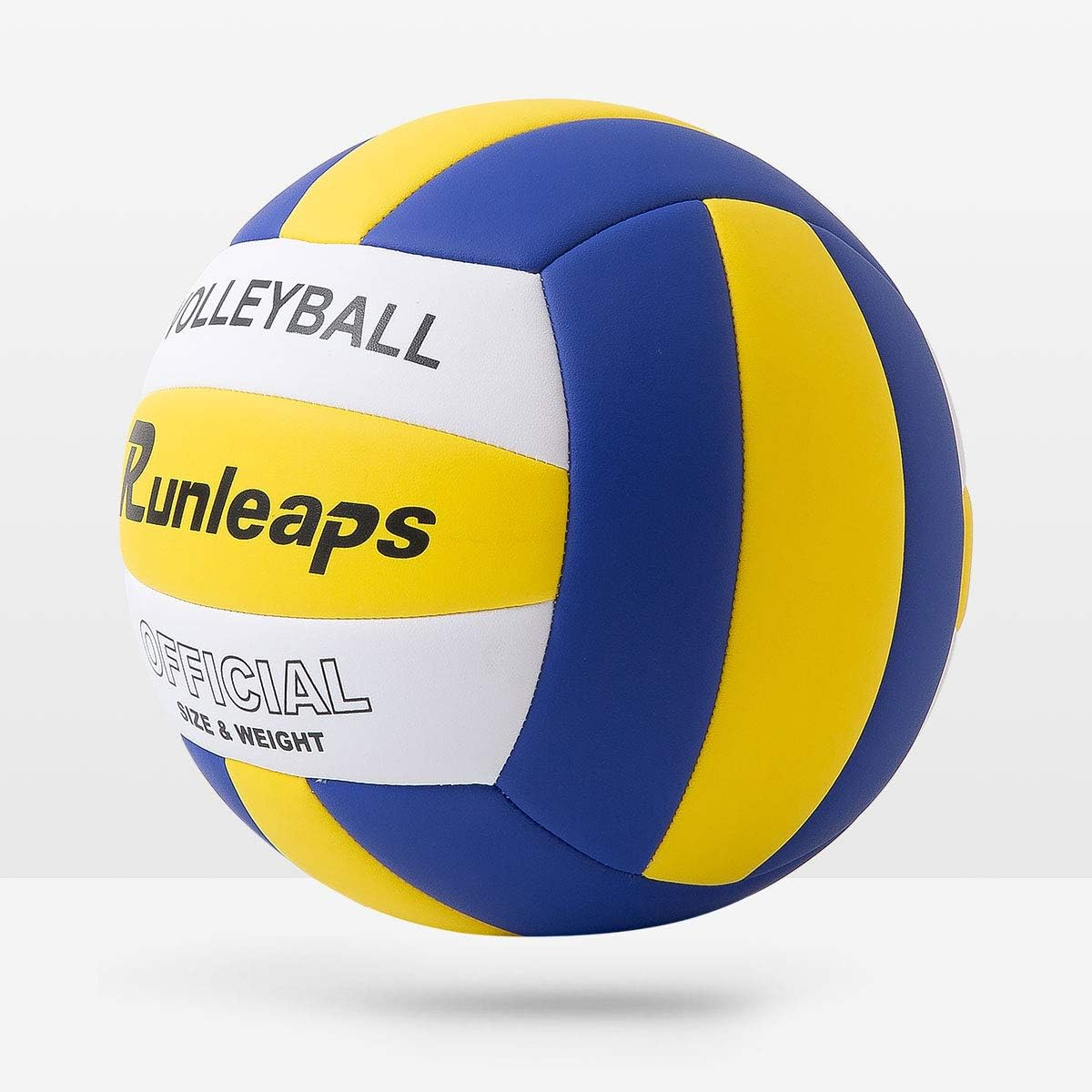 Runleaps Volleyball, Waterproof Indoor Outdoor Volleyball for Beach Game Gym Training (Official Size 5) image number 4